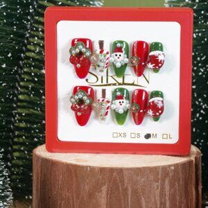 Large Size Handmade press on nails for women ly050